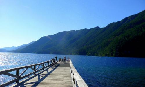 Lake Crescent Washington Pier