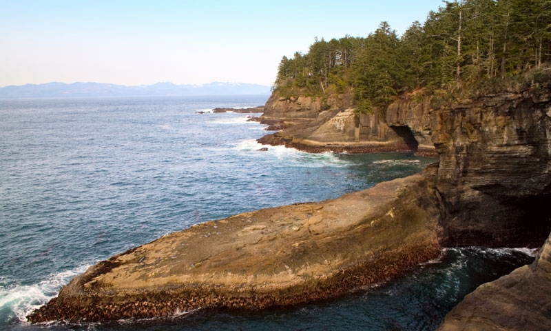 Cape Flattery along the Strait of Juan de Fuca