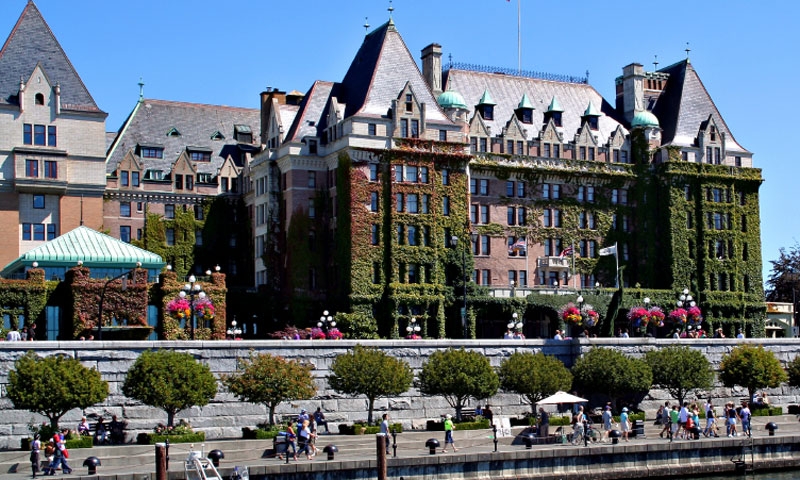 The Empress Hotel in Victoria Canada