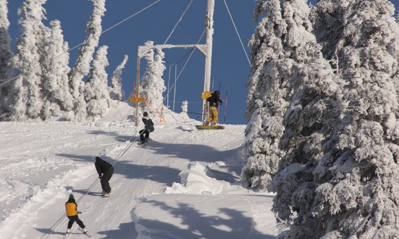 Hurricane Ridge Ski Resort in Olympic National Park
